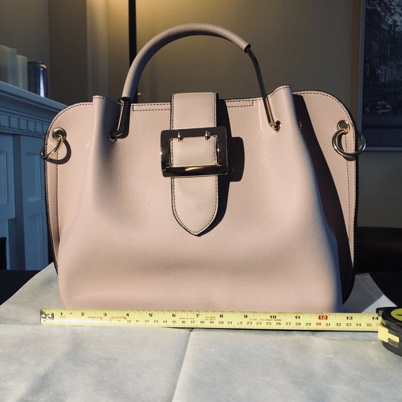 NWOT-Satchel & Crossbody light pink - matching set - Picture 3 of 10